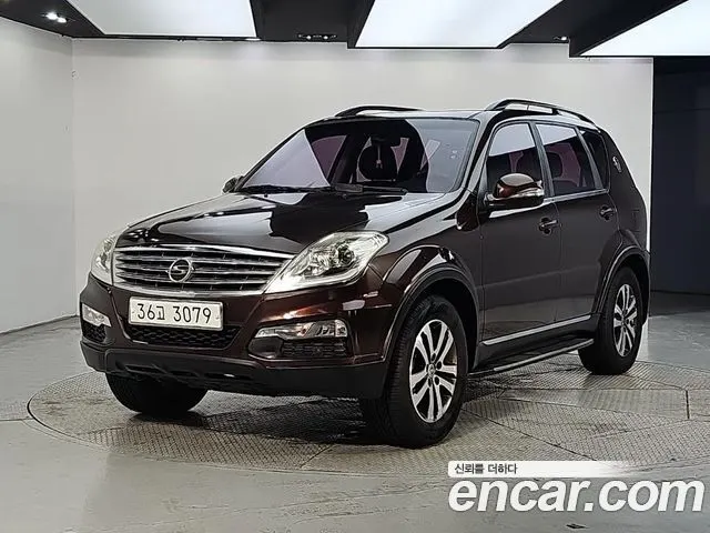 KGM REXTON W 2013 — 197 655 км, коричневый, Корея — под ключ — фото 1