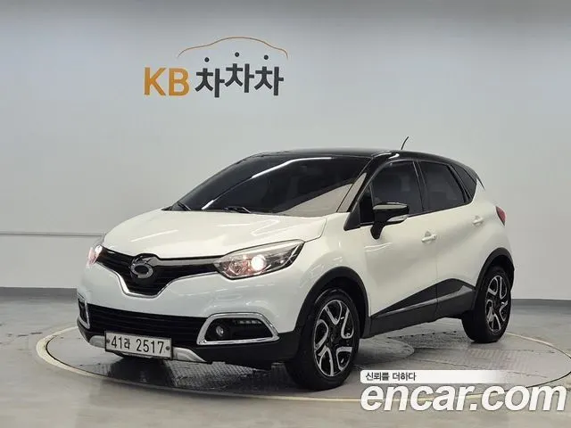 RENAULT KOREA QM3 2017 — 95 000 км, белый, Корея — под ключ — фото 1