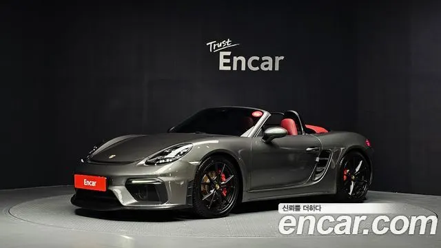 PORSCHE 718 BOXSTER 2017