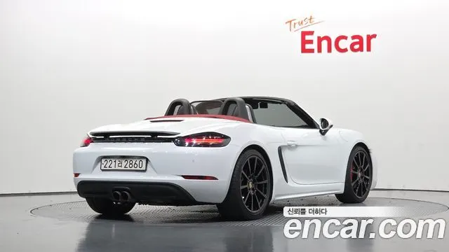 PORSCHE 718 BOXSTER 2017