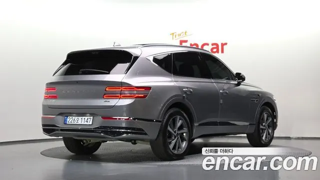 GENESIS GV80 2024 — 31 488 км, серебристо-серый, Корея — под ключ — фото 2