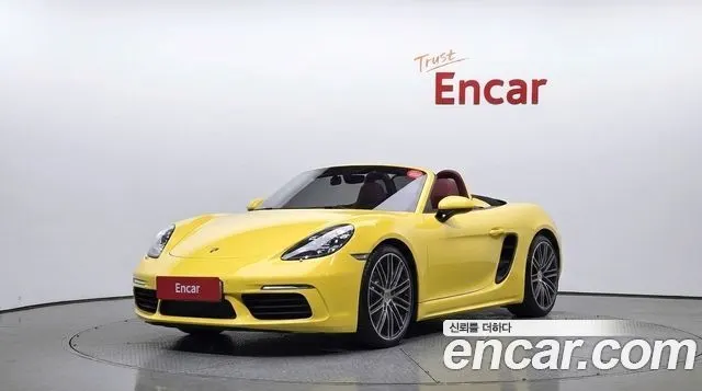 PORSCHE 718 BOXSTER 2017