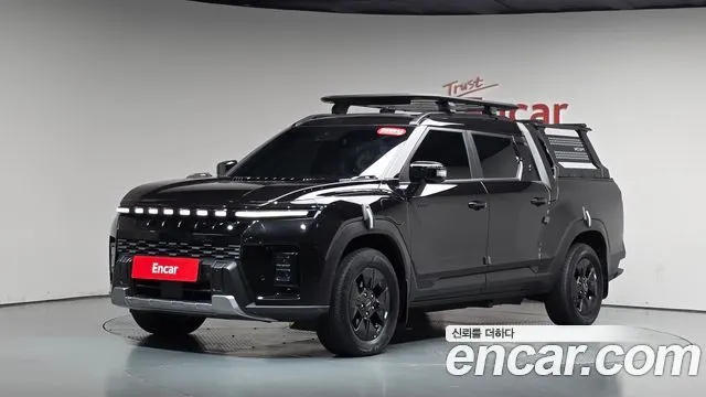 KGM MUSSO EV — из Кореи под ключ