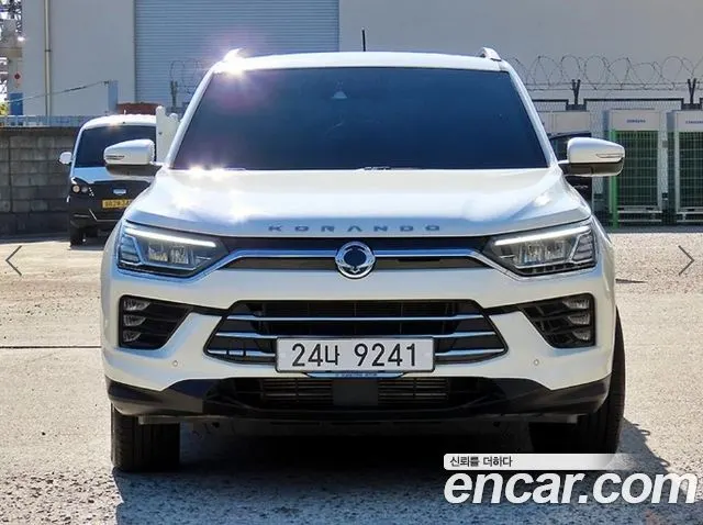 KGM BEAUTIFUL KORANDO — из Кореи под ключ